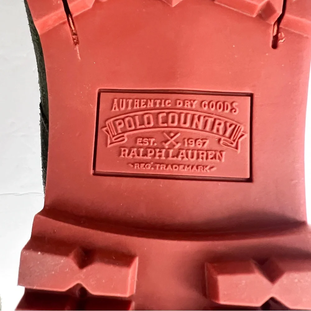 Polo Ralph Lauren Ranger Suede and Camo Canvas Boots - Picture 16 of 16